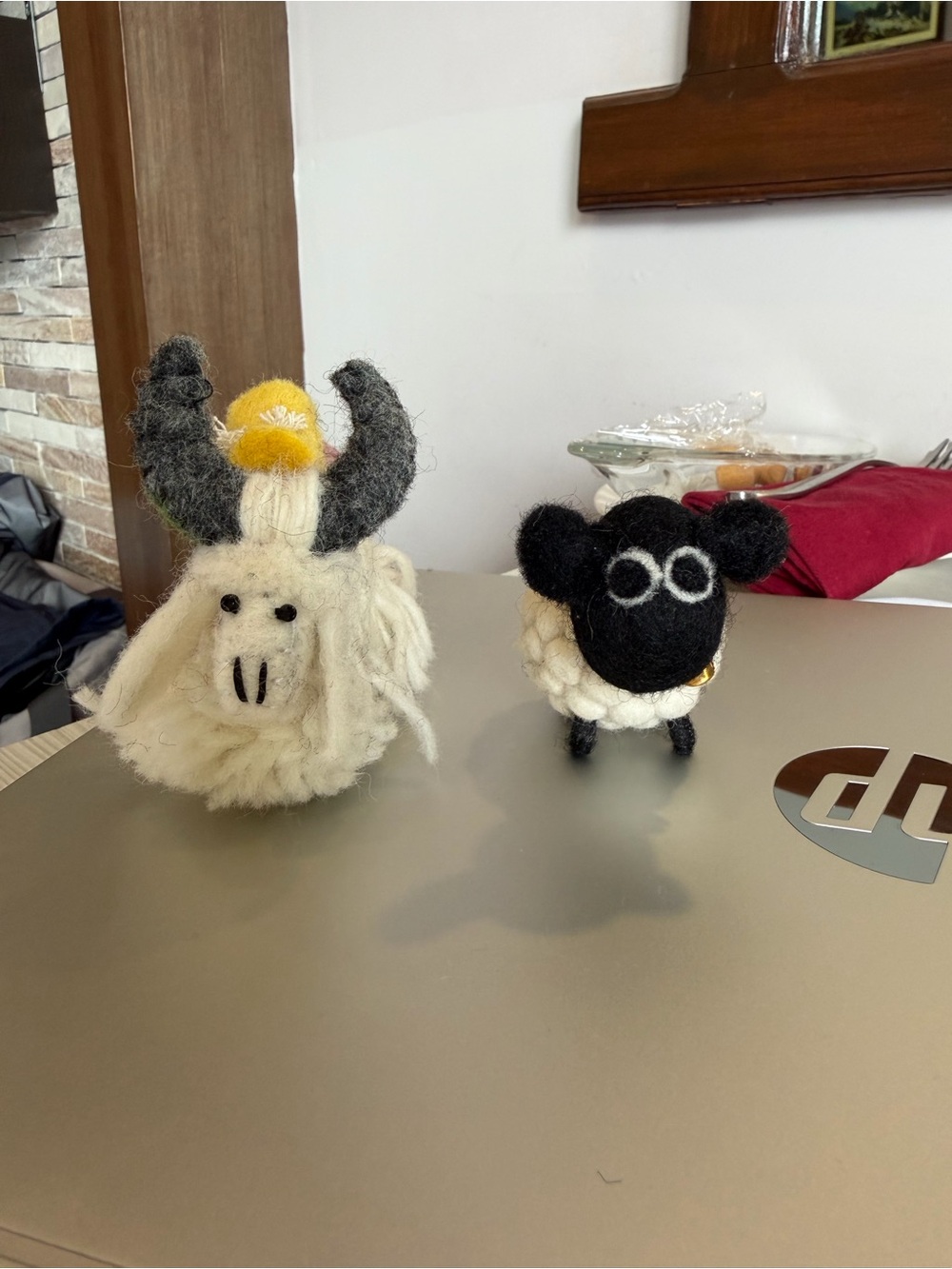 Handmade wool Yak and Sheep